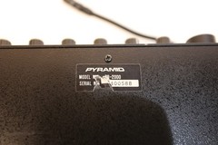 Pyramid PR-2000 6-Channel Microphone Rack Mixer Vintage Audio Tested Works