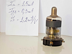 1 x RV12P2000 RFT RWN NEUHAUS HF/VHF Radio Tube PV1 TESTED