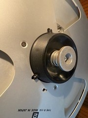 2х Otari Ampex VIF reel to reel NAB hub adapter tape player recorder