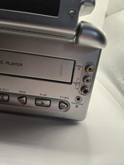 RARE Vintage Audiovox VBP2000 Portable VHS 5″ LCD Screen No Cords