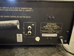 Pioneer TX-6500 II FM/AM Stereo Tuner – See Demo Video