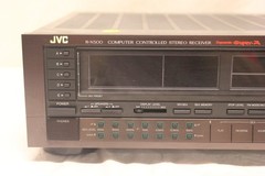 Vintage JVC R-X500B Computer Controlled Stereo Receiver with Remote