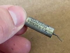 Vintage .022 uf 600v Sprague 96P Vitamin Q Guitar or Amp Tone Capacitor (Qty)