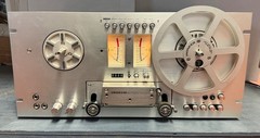 Vtg PIONEER RT-707 7″ Reel-to-Reel Tape Deck Silver Face TESTED WORKING