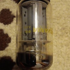 Sylvania 6L6 Vacuum Tube Electron Tube Marked “SYLVANIA”