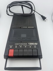 Vintage Califone 1300av Audio Cassette Recorder Player, Tested Working