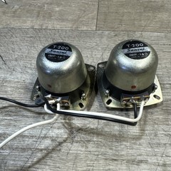 Vintage Pair Of Working Sansui T-200 Tweeter Drivers Working Lot 2