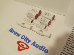 Capacitor recap re-cap kit for Cerwin Vega D3 D5 crossover restoration