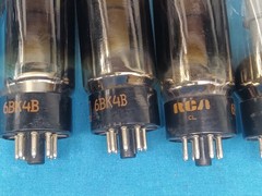 RCA 6BK4C/6EL4A Tubes UnTested lot of 20