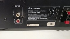 Mitsubishi M-A4200 Stereo Power Amplifier
