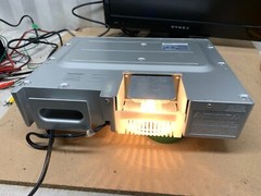 Audiovox KCD-3180 VTG Under Cabinet Kitchen & Garage AM/FM Clock Radio CD Player