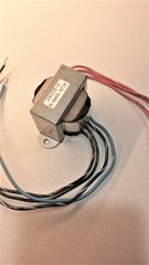 Power Transformer 120/240V – 46Vdc @ 250MA. .25A, +/- 23V, NOS. #005