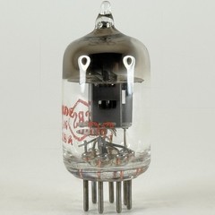 (1) Tested CBS 6AS6 Tube Date Code DC Dual Control Pentode Tube