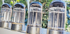 6080 = 6AS7 – ECC230 Vacuum Tube Sylvania labeled IVAPE BBC (Lot 10 pcs) NOS