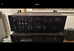 Hitachi HCA-8300 Preamplifier and HMA-8300 + FT 440 tuner