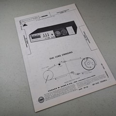 MORSE/ELECTRONIC MODEL 447 Manual 1974 Photofact Folder Illustrated Repair Guide