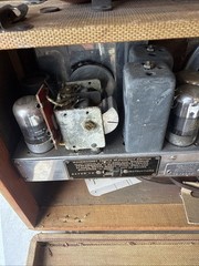 Zenith Universal Radio Model 50500 Briefcase Radio Untested For Repair
