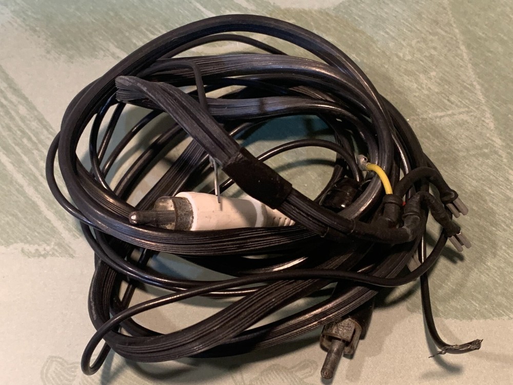 Dual 521 Vintage Stereo Turntable Parting out – RCA + Ground Wire Assembly