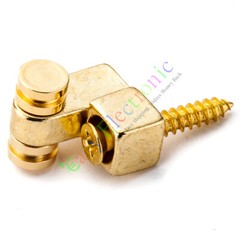 20pc Gold Electric Guitar Neck Ball Press Button Screw Musical Instruments Parts