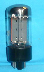 1-Mullard 5AR4 GZ34 Labeled for GE Vintage Electronic Full Waive Rectifier