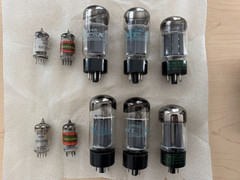 Quad II Monoblock Tube Amplifier Pair Vintage Valve Amps Untested As-Is