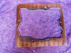 GARRARD TYPE A Mahogany Mounting Board RC88 RC98 turntable PLINTH base RC-88
