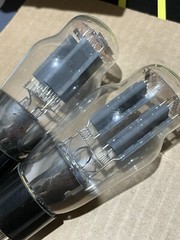 Pair of NOS USSR 5U4G Coke Bottle Style Rectifier Vacuum Tubes (Many Available)