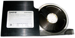Scotch 211 Reel to Reel Tape Low Noise/Dynarange 60 Minutes 3M Open Plastic Case