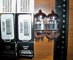 2 Strong Matched MESA Short Gray Plate O Getter STR- 12AX7-A / ECC 83 Tubes