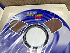 BASF EMTEC Studio Master 900 Maxima 2500ft Reel 1″ Tape 10.5″ and 2 x CD-R