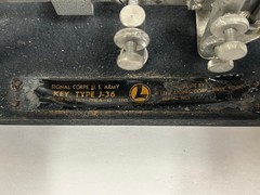 Vtg Antique Lionel Signal Corps Type J-36 Telegraph Morse Code Key (A30)