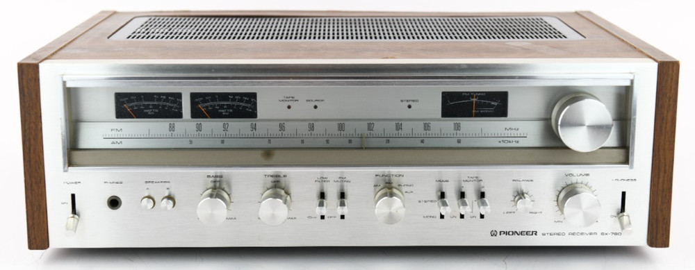 Vintage Pioneer SX-780 Stereo Receiver – Silver Face – Pro Serviced – Great Cond