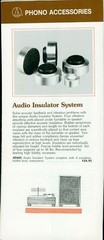 1979 Audio Technica Record Care Phono Accessories Brochure Vintage Audio Disc