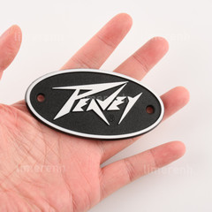 2PCS For Replacement PEAVEY Plastic Logo Badge 95mmx48mm