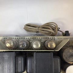 The Fisher 400 Tube FM Multiplex Stereo Receiver As Is For Parts