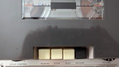 Vintage AIWA TP-50R Tape to Tape Recorder Extra Tape For Parts Microphone