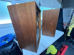 Pioneer CS-77A Speakers Vintage 4-Way Floor Standing Walnut (NICE)