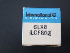 INTERNATIONAL SERVICEMASTER Electronic Tube 6LX8 LCF802, NEW (O IB)