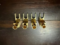 McINTOSH AMPLIFIER MARANTZ SPEAKER BANANA SPADE CONNECTOR PLUG JACK mc-275 240