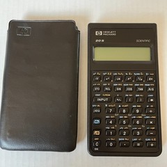 Hewlett Packard HP 20S Scientific Calculator with Slip Case Used Tested Working