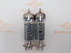 2x Philips EL84 6BQ5 – Valvo Label – Heerlen, NL ’70 KM4 – Near NOS