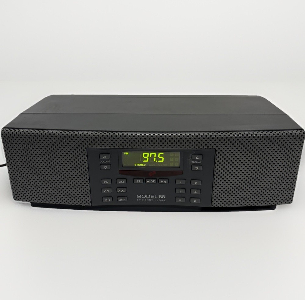 Henry Kloss Model 88 AM FM Radio NO REMOTE/ ANTENNA Excellent Condition