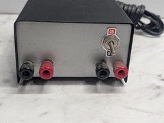 Vintage Electronic Power Supply / Test Unit Dual Binding Post Bench Box UNKNOWN