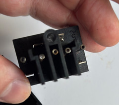 Dual 1229Q Vintage Stereo Turntable Switch Block Assembly
