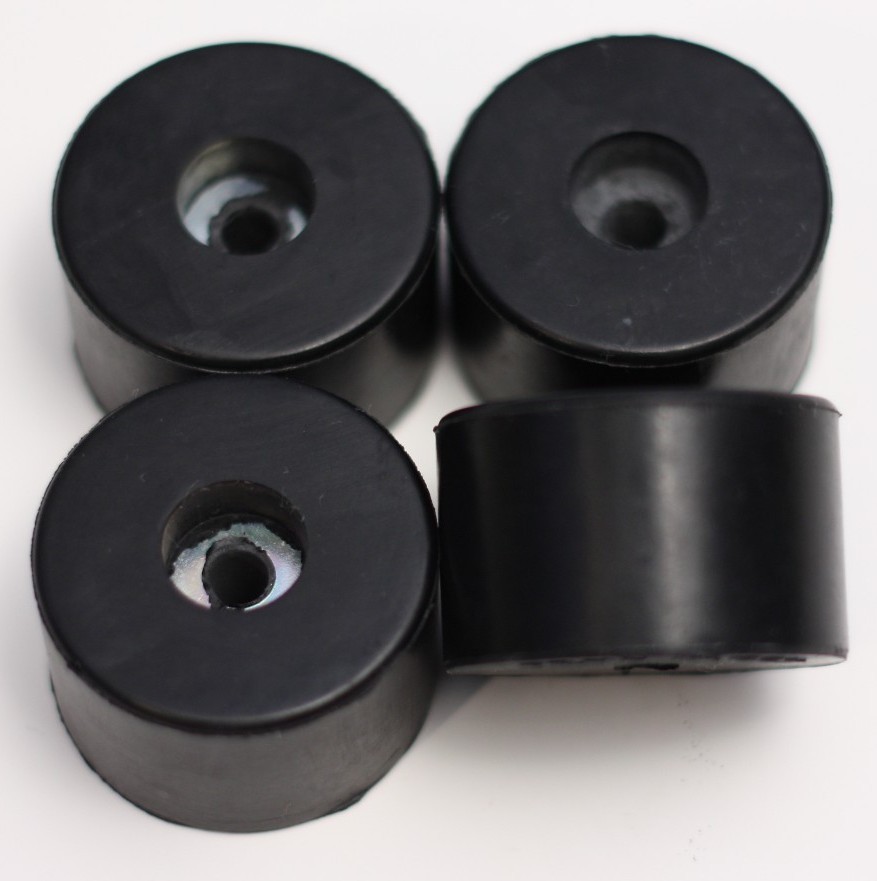Heavy Duty Amplifier Feet, Amp head, Speaker Cabinet Feet Set of 4 Full 1″ High