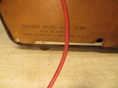 Antique DeWald AM/FM Tube Receiver Model C-800 – Early 1950s – For Parts/Repair