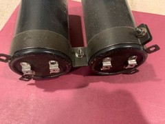 Pioneer SX-1050 Stereo Receiver Parting Out – FIlter Capacitor Pair w/ Brackets