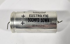 Akai X-300 Reel to Reel CAPACITOR Nippon 500 MFD, 50 WV Electrolytic