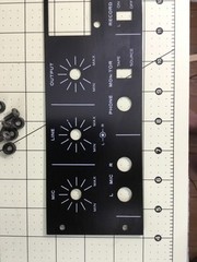 Teac 3300 3300-10 Reel to Reel Front Lower Panel Genuine TEAC Part – NICE!
