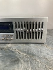 Sansui SE-8 Stereo Graphic Equalizer Blue-Light Spectrum Analyzer No Power